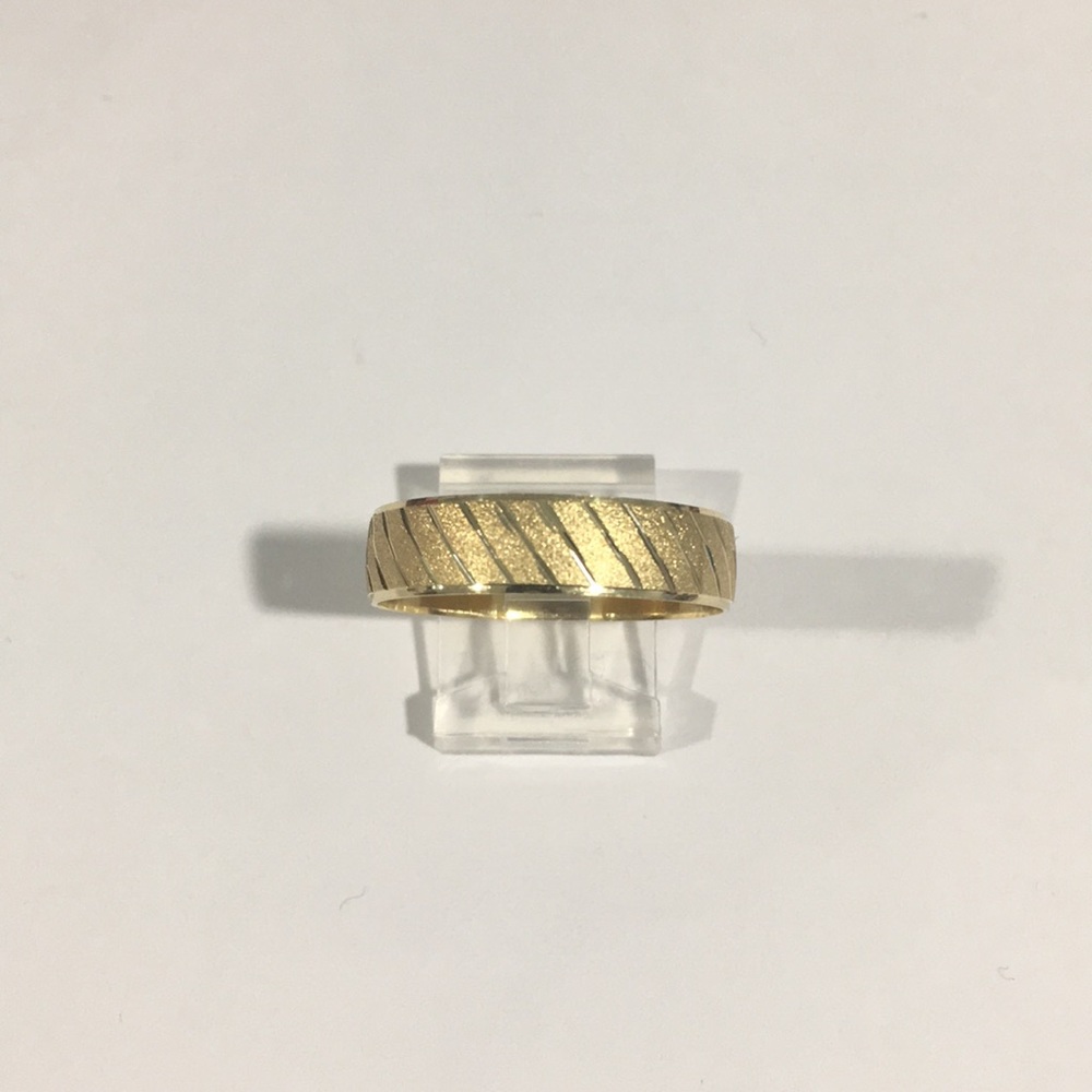 14k Yellow Gold Wedding 👰 Band Ring